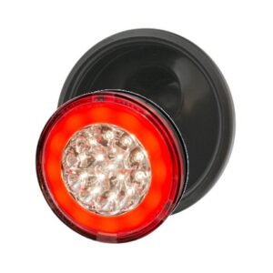 FARO BAIML ELECT TRAS BIV 12/24V CRISTAL ROJO POSICION
