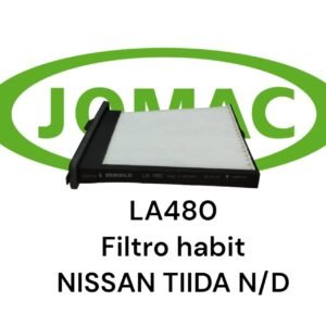 FILTRO HABITACULO NISSAN TIIDA 1.8 16V MAHLE LA480