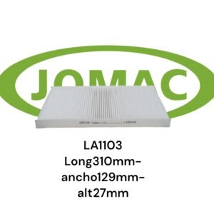 FILTRO HABITACULO TOYOTA ETIOS 1.5 16V ( 2016 EN ADEL) MAHLE LA1103=KA3004S=AKX2161*